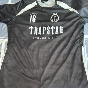 Trapstar Black and White Graphic T-Shirt